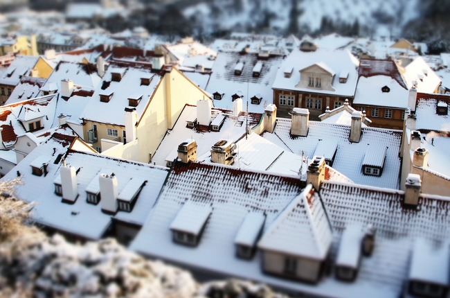 winter roof
